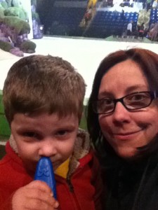 Me and my oldest at Disney on Ice 