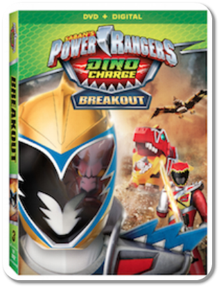 POWER RANGERS DINO CHARGE: BREAKOUT On DVD July 12 - Mommy Makes Time
