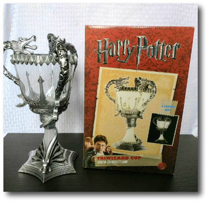 Think Geek's Harry Potter Triwizard Cup Lamp #2017HGG - Mommy Makes Time