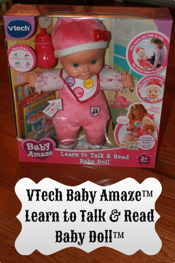 baby amaze learn to talk & read baby doll